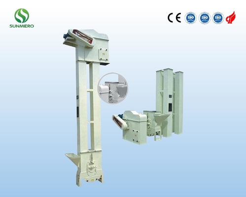 0.75Kw 220V ماكينات الحبوب العمودي مصاعد دلو الحبوب لمطحنة الأرز