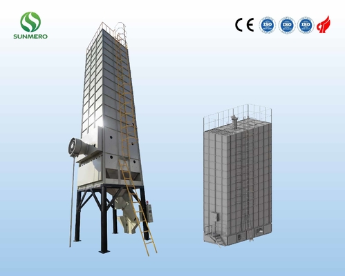 30T Sunmero Grain Dryer Machine ، مجففات الذرة من الفولاذ المقاوم للصدأ