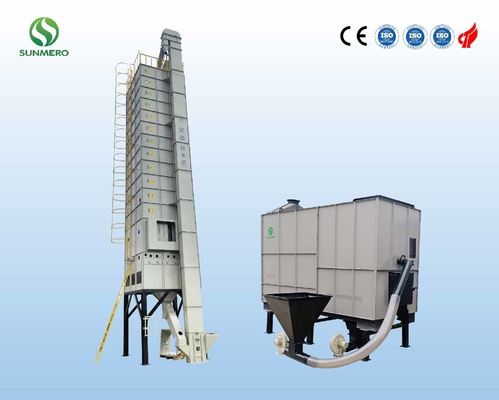 18000KG معدات تجفيف الذرة الزراعية متعددة الوظائف ذكي