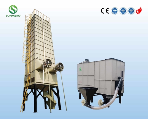 380V الذرة الحبوب مجفف 22 طن لحبوب الذرة القمح