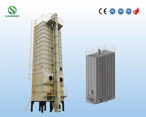 150tons 380V آلة مجفف الذرة آلة تجفيف الأرز لمطاحن الأرز