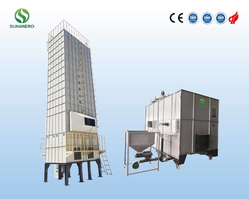 5.5kW 35 طن الذرة مجفف الحبوب الزراعية لمحطة التجفيف