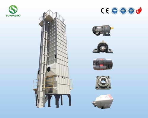 30ton SUNMERO آلة تجفيف الحبوب الزراعة آلة إعادة تدوير
