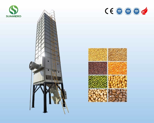 18000KG معدات تجفيف الذرة الزراعية متعددة الوظائف ذكي