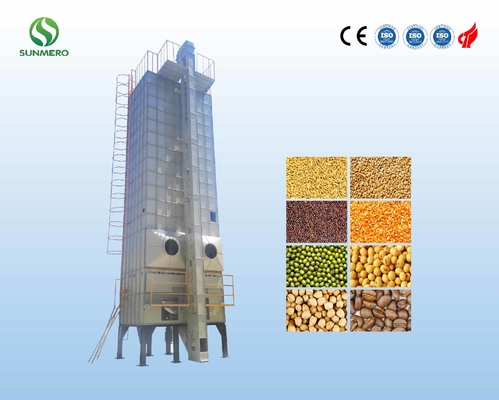 مجفف الحبوب الأوتوماتيكي العمودي المعتمد ISO14001 Convenien 30T