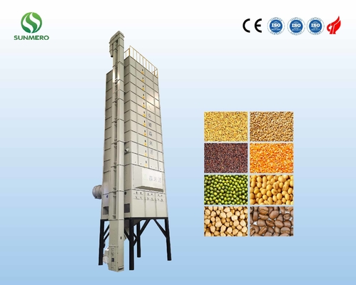 مجفف حبوب الذرة المجفف الأوتوماتيكي المعتمد من ISO ، مجفف مطحنة الأرز 22T